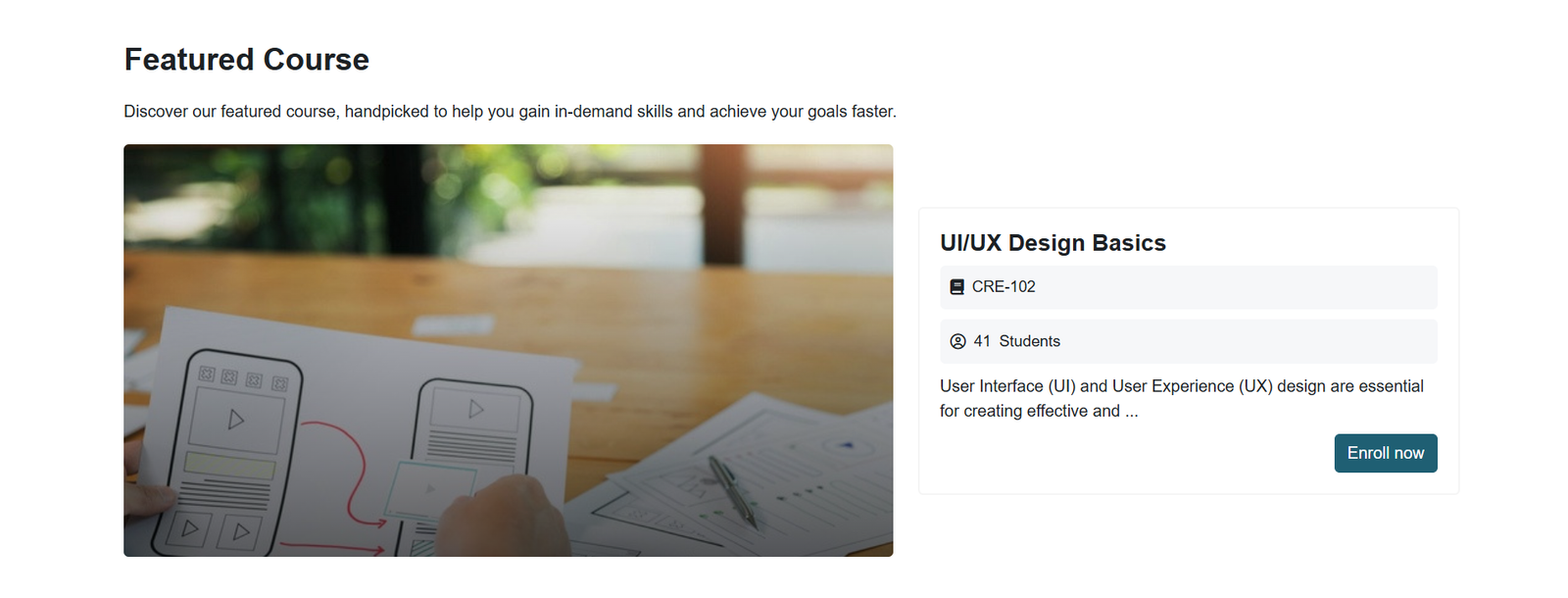Featured Course