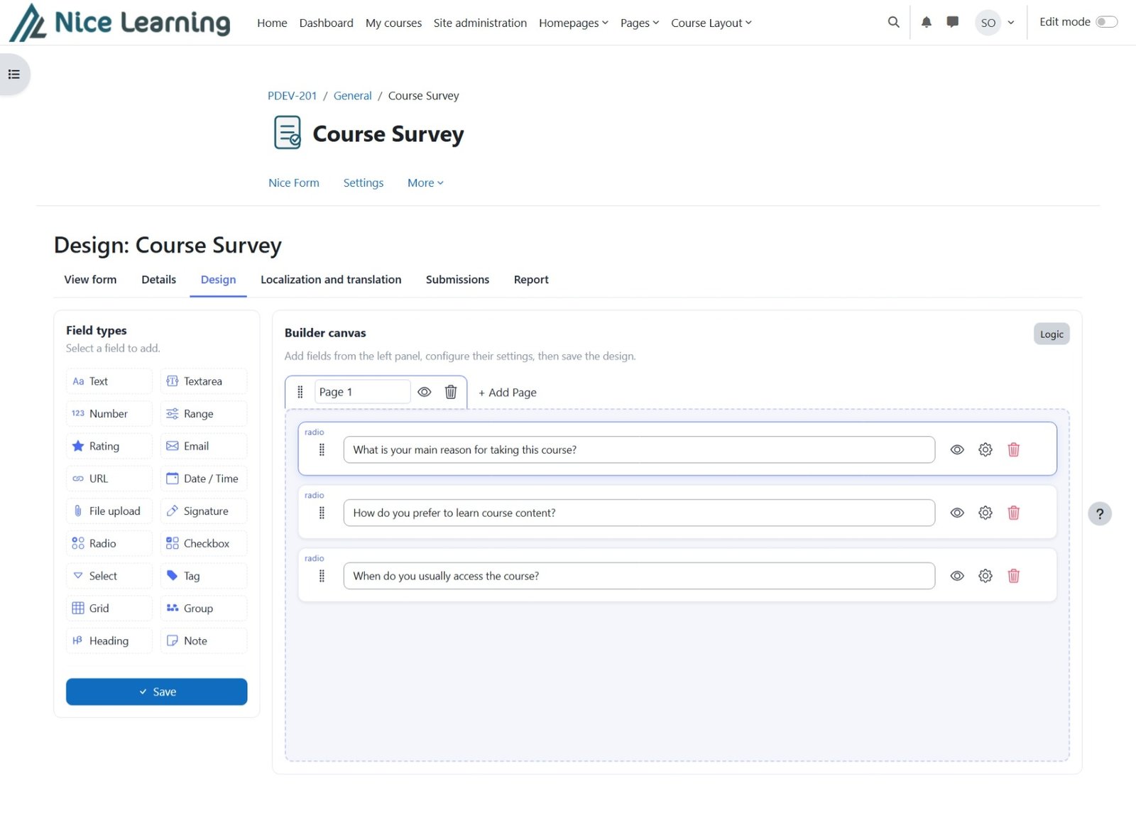 Form Designer