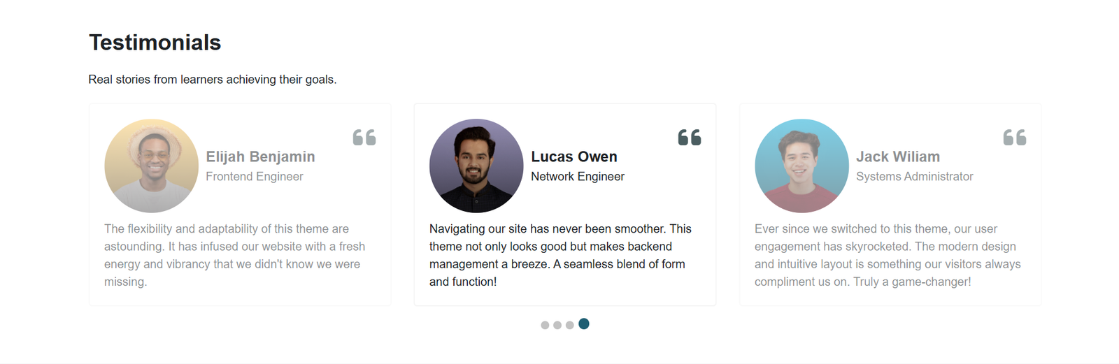 Testimonials Slider 1