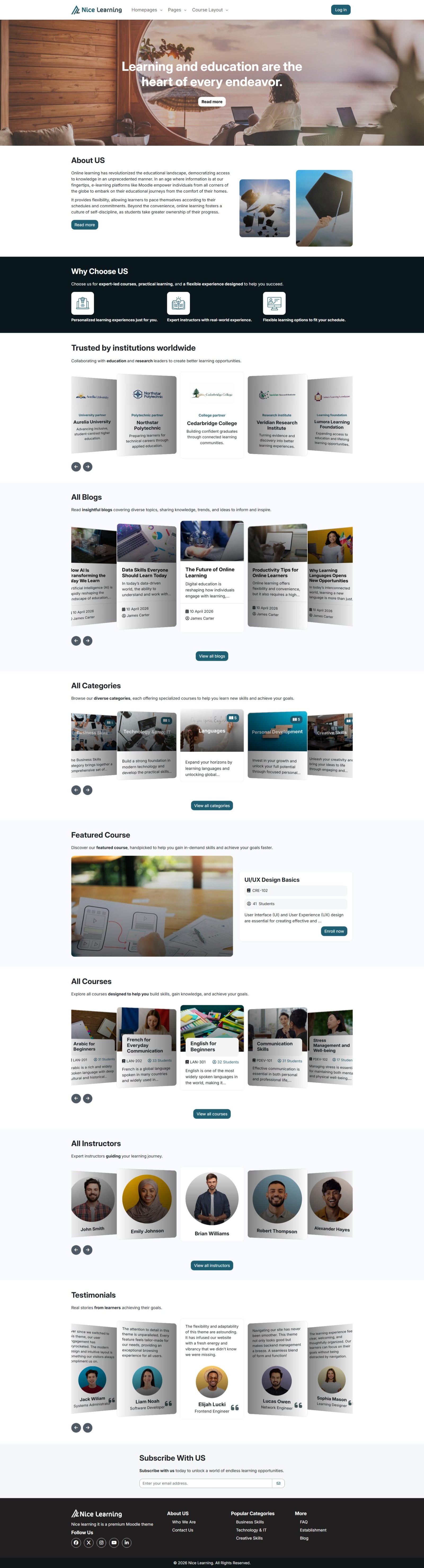 Home Page – Two